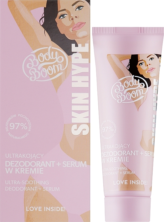 Beruhigendes Deo-Serum - BodyBoom Skin Hype Ultra-Soothing Deodorant + Serum — Bild N2