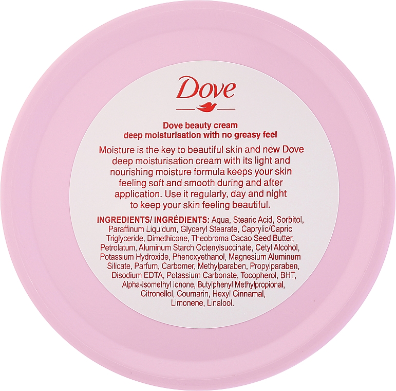 Feuchtigkeitsspendende und pflegende Körpercreme - Dove Beauty Cream — Bild N2