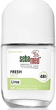 Sebamed Sensitive Skin Fresh Deo Lime 48H  - Deo Roll-on — Bild N1