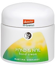 Düfte, Parfümerie und Kosmetik Creme für Hände und Nägel - Martina Gebhardt Hand & Nail Hand Cream