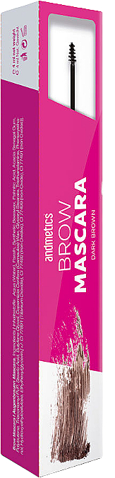 Augenbrauentusche - Andmetics Brow Mascara — Bild N1