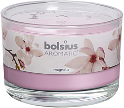 Düfte, Parfümerie und Kosmetik Duftkerze im Glas Magnolia - Bolsius Candle 63 mm x Ø90 mm