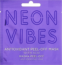 Düfte, Parfümerie und Kosmetik Antioxidative Gesichtsmaske mit Acai-Beeren - Marion Neon Vibes Antioxidant Peel-off Mask