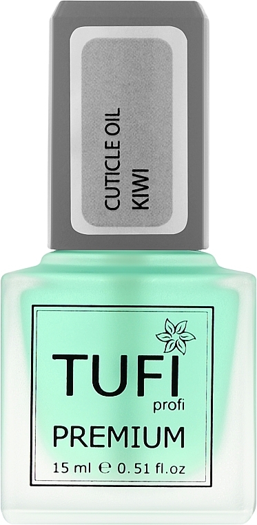Nagelhautöl mit Pinsel Kiwi - Tufi Profi Premium Cuticle Oil — Bild N1