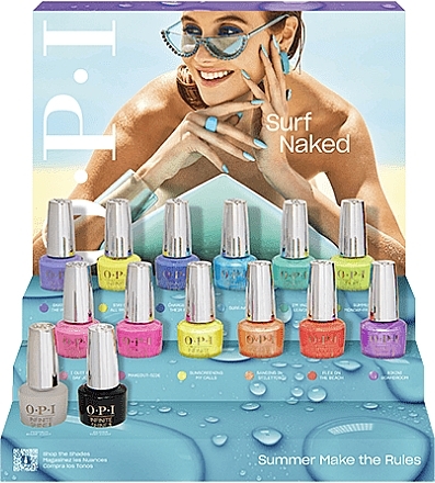 Set - OPI Infinite Shine Summer 2023 Summer Make the Rules Collection (n/lacquer/14x15ml) — Bild N1