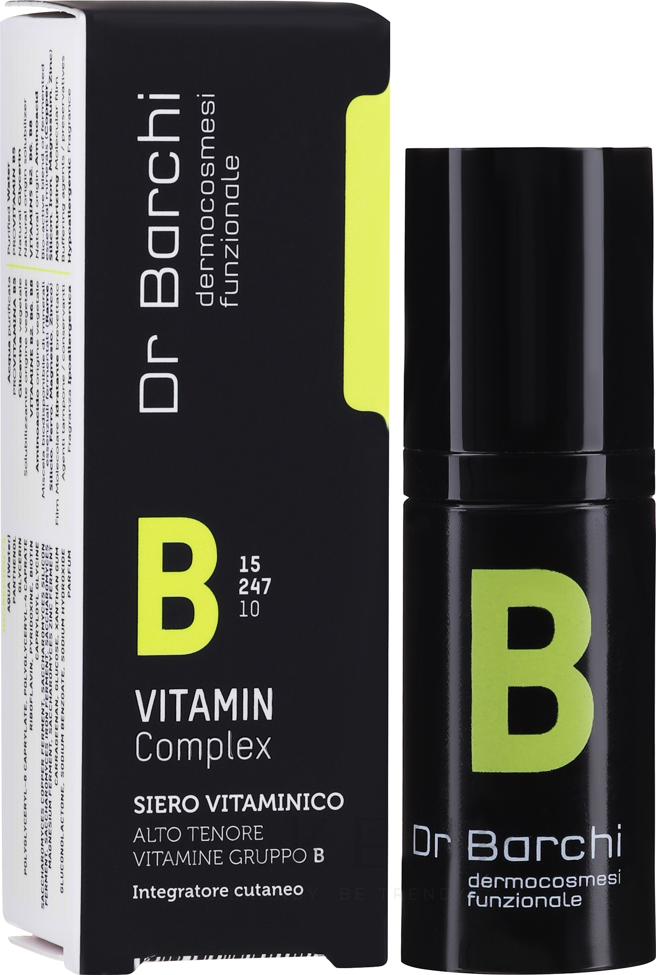 Gesichtsserum mit Vitamin - Dr. Barchi Complex Vitamin B (Vitamin Serum) — Bild 10 ml