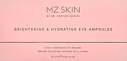 Düfte, Parfümerie und Kosmetik Augenserum in Ampullen - MZ Skin Brightening & Hydrating Eye Ampoules