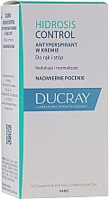 Deo-Creme Antitranspirant für Füße und Hände - Ducray Hidrosis Control Antiperspirant Cream — Bild N1