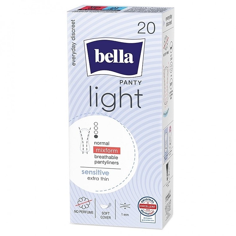 Slipeinlagen Panty Sensitive 20 St. - Bella — Bild N3