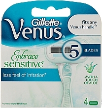 Ersatzklingen 4 St. - Gillette Venus Embrace Sensitive — Bild N1