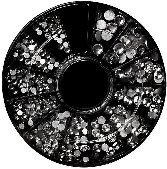 Steine für die Nageldekoration - NeoNail Professional Silver Crystal Display — Bild N1
