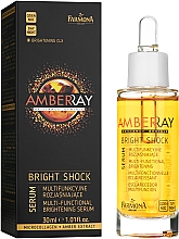 Aufhellende Gesichtscreme mit Bernsteinextrakt - Farmona Amberray Bright Shock Serum — Bild N1