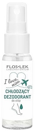 Kühlendes Fußdeodorant - Floslek I Love Mini Cooling Foot Deodorant — Bild N1