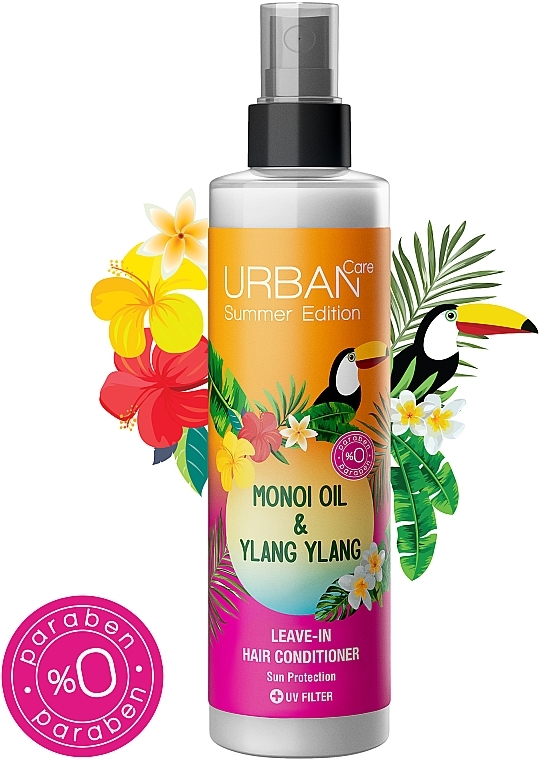 Leave-in-Haarspülung mit Monoi und Ylang-Ylang - Urban Care Monoi & Ylang Ylang Leave In Conditioner — Bild N3