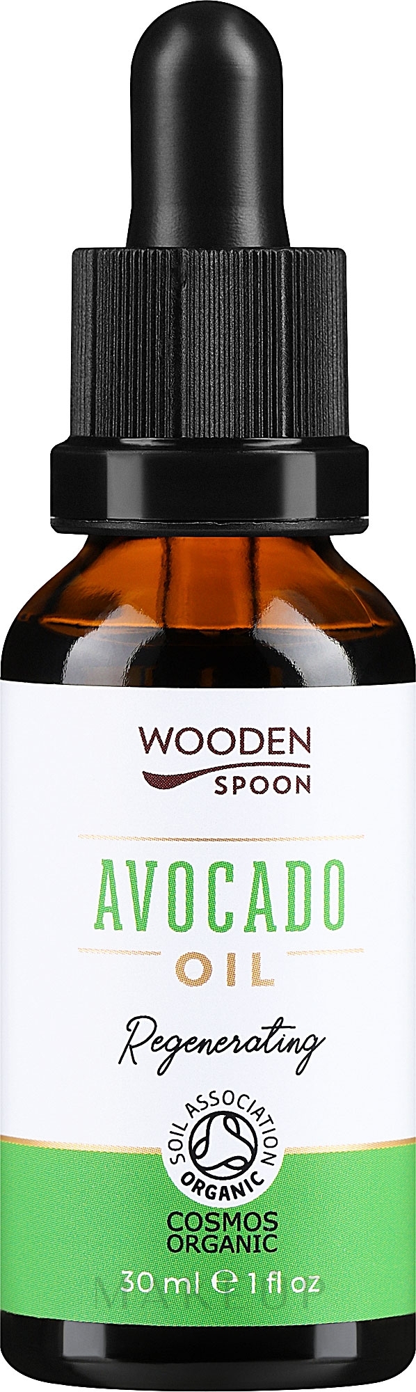Regenerierendes kaltgepresstes Avocadoöl - Wooden Spoon Avocado Oil — Bild 30 ml