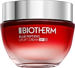 Düfte, Parfümerie und Kosmetik Tagescreme mit Lifting- und Strahleffekt für alle Gesichtshauttypen SPF30 - Biotherm Blue Peptides Uplift Cream SPF30