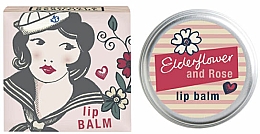 Düfte, Parfümerie und Kosmetik Lippenbalsam Holunder und Rose - Bath House Barefoot & Beautiful Elderflower & Rose Lip Balm