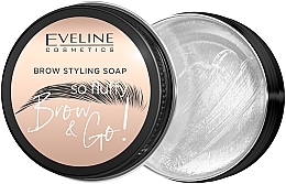 Düfte, Parfümerie und Kosmetik Eveline Cosmetics Brow & Go Brow Styling Soap - Seife zum Fixieren der Augenbrauen