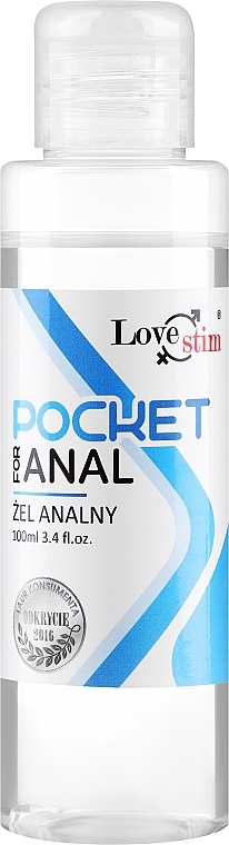 Anales Intimgel auf Wasserbasis - Love Stim Pocket For Anal — Bild N1