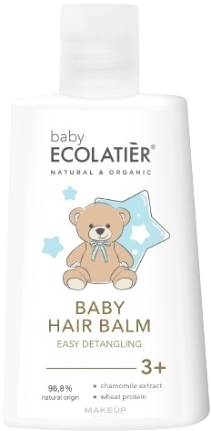 Haarbalsam für Kinder - Ecolatier Baby Hair Balm Easy Detangling — Bild 250 ml