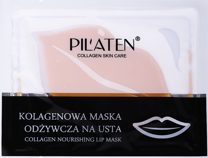 Pflegende Lippenmaske mit Kollagen - Pilaten Collagen Nourishing Lip Mask — Bild N1