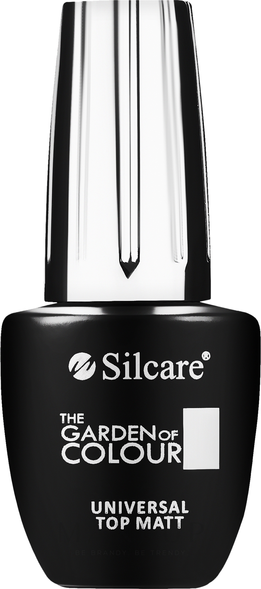 Mattierender Gel Nagelüberlack - Silcare Universal Top Matt — Bild 9 g