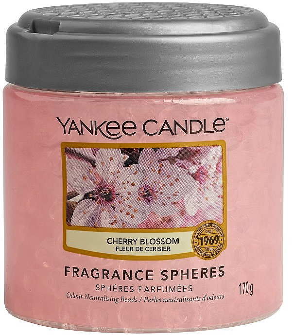 Duftsphäre mit Perlen und Kirschblütenduft - Yankee Candle Cherry Blossom Fragrance Spheres