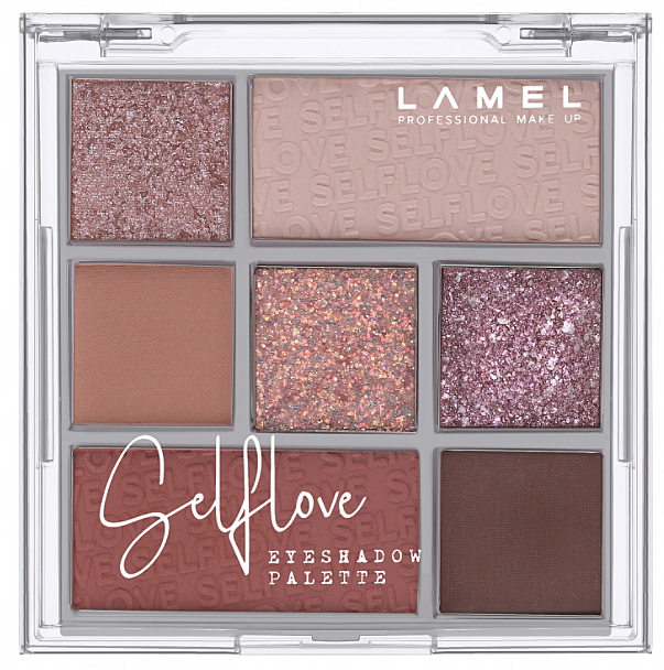 Lidschatten-Palette - LAMEL Make Up Selflove Eyeshadow Palette — Bild N1