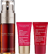 Gesichtspflegeset - Clarins Double Serum & Multi-Active Set  — Bild N3