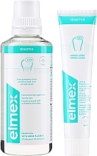 Elmex Sensitive - Zahnpflegeset (Mundspülung/400ml + Zahnpaste/75ml) — Bild N2