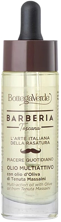 Mehrzweckbartöl - Bottega Verde Barberia Toscana  — Bild N1