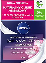 Düfte, Parfümerie und Kosmetik Regenerierende Nachtcreme für trockene Haut - NIVEA Rich Regenerating Night Care