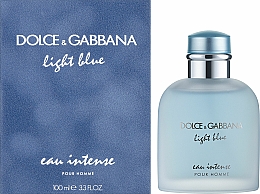 Dolce & Gabbana Light Blue Eau Intense Pour Homme - Eau de Parfum — Bild N2
