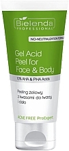 Gelpeeling für Gesicht und Körper - Bielenda Professional Acne Free Pro Expert Gel Acid Peel For Face And Body  — Bild N1