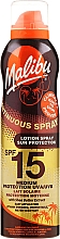 Düfte, Parfümerie und Kosmetik Sonnenschutzlotion-Spray für den Körper SPF 15 - Malibu Continuous Lotion Spray Sun Protection SPF 15