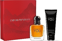 Giorgio Armani Emporio Armani Stronger With You - Set (Eau de Toilette/50 ml + Duschgel/75 ml) — Bild N1