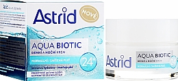 Düfte, Parfümerie und Kosmetik Intensiv feuchtigkeitsspendende Gesichtscreme für mormale und Mischhaut - Astrid Aqua Biotic Day & Night Face Cream
