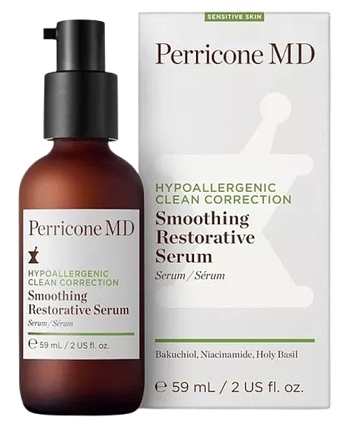 Glättendes Gesichtsserum - Perricone MD Hypoallergenic Clean Correction Smoothing Restorative Serum — Bild N1