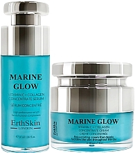 Düfte, Parfümerie und Kosmetik Pflegeset für Männer - ErthSkin London Marine Glow (cr/50ml + serum/30ml)