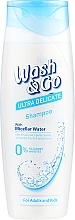 Shampoo mit Mizellenwasser für alle Haartypen - Wash&Go Ultra Delicate Shampoo With Micellar Water  — Bild N3