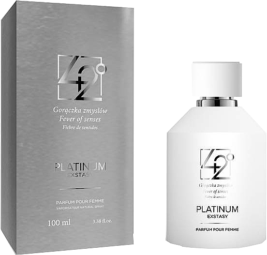42° by Beauty More Platinum Extasy Pour Femme - Eau de Parfum — Bild N1
