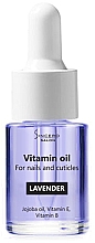 Düfte, Parfümerie und Kosmetik Vitaminöl für Nägel mit Lavendel - Sincero Salon Vitamin Nail Oil Lavender