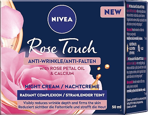 Anti-Falten Nachtcreme - Nivea Rose Touch Anti-Wrinkle Night Cream — Bild N4
