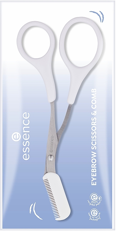 Augenbrauenschere - Essence Eyebrow Scissors & Comb — Bild N1