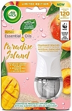 Düfte, Parfümerie und Kosmetik Elektrischer Lufterfrischer Mango und Pfirsich - Air Wick Essential Oils Electric Paradise Island