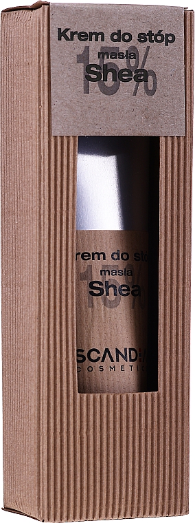 Fußcreme mit 15% Sheabutter - Scandia Cosmetics Foot Cream 15% Shea Butter — Bild N2