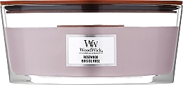 Düfte, Parfümerie und Kosmetik Duftkerze im Glas Rosewood - WoodWick Hearthwick Flame Ellipse Candle Rosewood