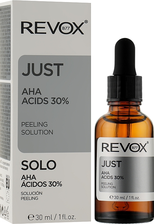 Gesichtspeeling mit 30% AHA-Säuren - Revox Just Aha Acids 30% Peeling Solution — Bild N2