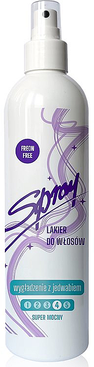 Glättendes Haarlack mit Seide - Synteza Hairspray 4 — Bild N1