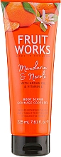 Düfte, Parfümerie und Kosmetik Körperpeeling mit Mandarine und Neroli - Grace Cole Fruit Works Body Scrub Mandarin & Neroli
